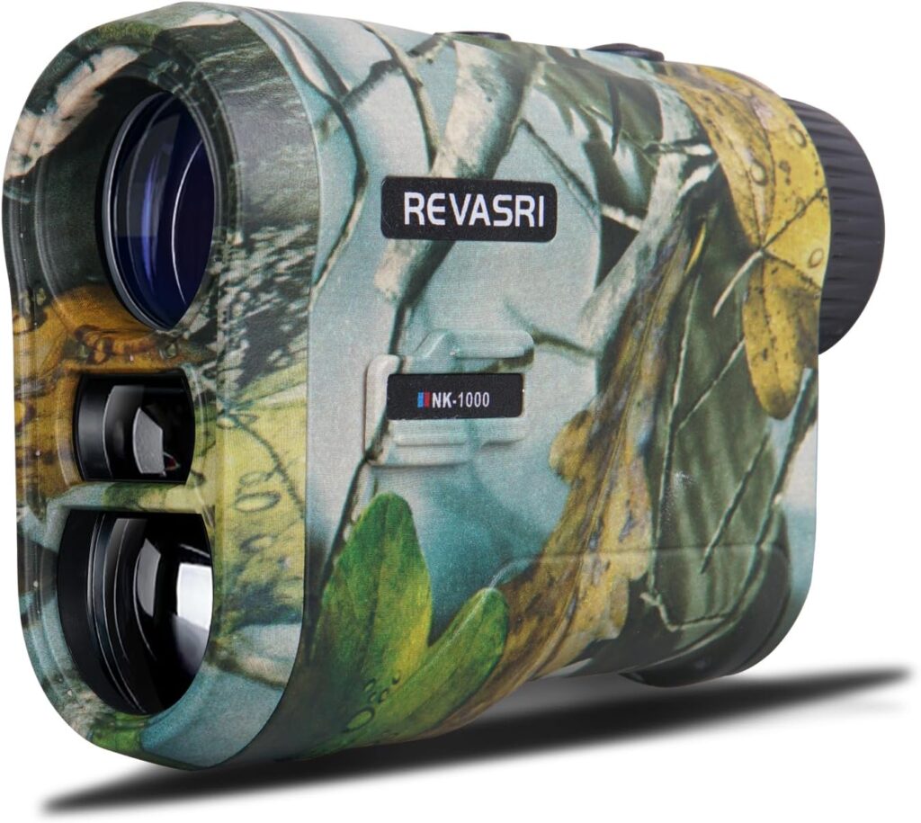 Revasri Hunting Laser Rangefinder With Rechargeable Battery 1000 Yards Hunting Range Finder With Target Acquisition Technology Easy To Use Clear Accurate Rangefinders For Hunters