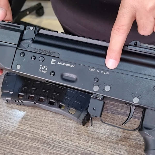 Kalashnikov Tr3 Rifle Side View